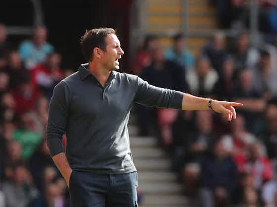 Article image:Everton: 'Great' situation unfolding for Frank Lampard at Goodison Park