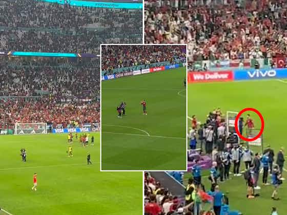Article image:Cristiano Ronaldo: Did Portugal star walk straight off pitch after Switzerland game?