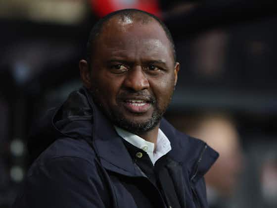Article image:Crystal Palace: 'Frustration' now for Patrick Vieira at Selhurst Park