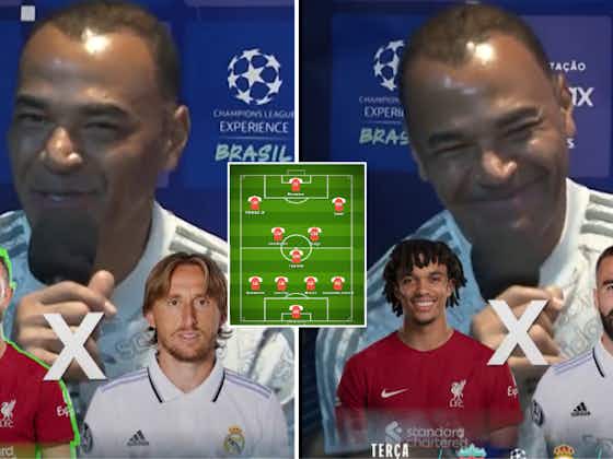 Article image:Liverpool & Real Madrid combined XI: Brazil icon Cafu picks bold line-up