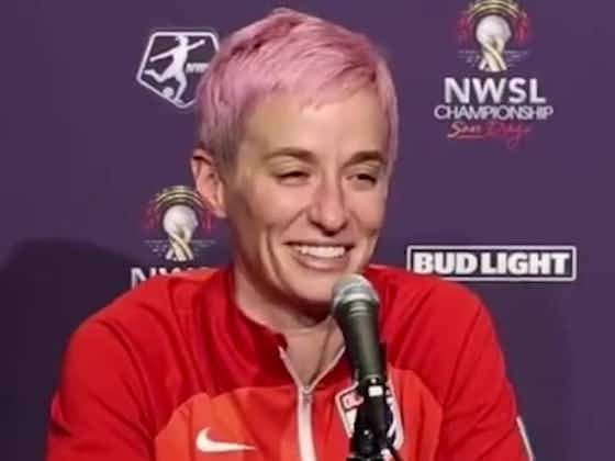 Article image:Megan Rapinoe says injury in final match proves ‘there is not a God’