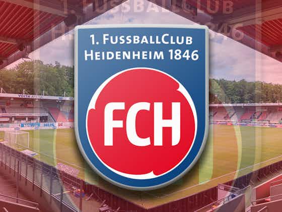 Artikelbild:1. FC Heidenheim: Die Aufstellung gegen VfL Bochum ist da!