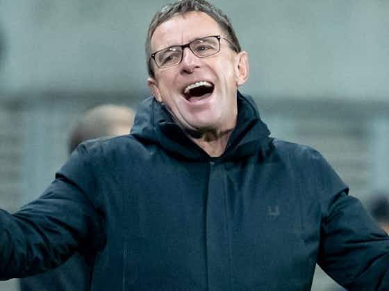 Artikelbild:Österreich-Trainer Rangnick ein Thema beim FC Bayern München