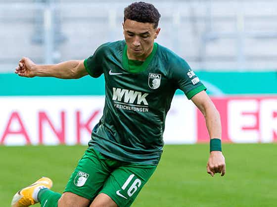 Artikelbild:FC Augsburg: Ruben Vargas geht etwas angeschlagen ins Wochenende