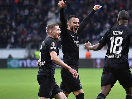 Artikelbild:Eintracht Frankfurt übernimmt in Europa League die Tabellenführung