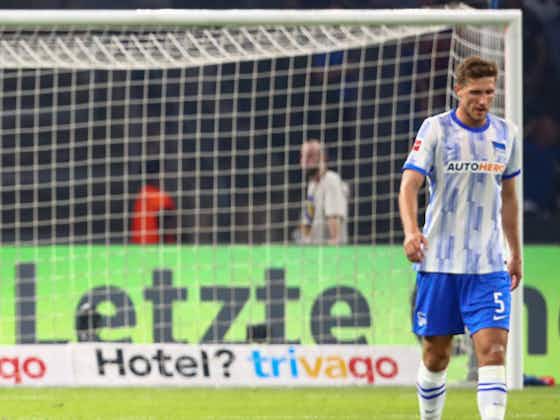 Artikelbild:Hertha BSC unter Druck: Hamburger SV gewinnt Relegations-Hinspiel!