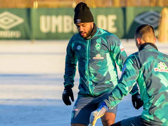 Artikelbild:SV Werder Bremen: Mbom meldet sich auf dem Trainingsplatz zurück