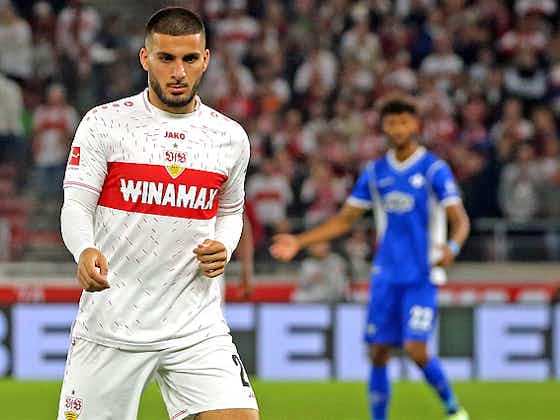 Artikelbild:VfB Stuttgart: Deniz Undav steigt ins Training ein