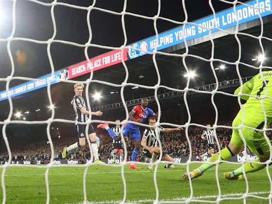 Image de l'article :Expected Goals stats tell the very real story after Crystal Palace 2 Newcastle 0