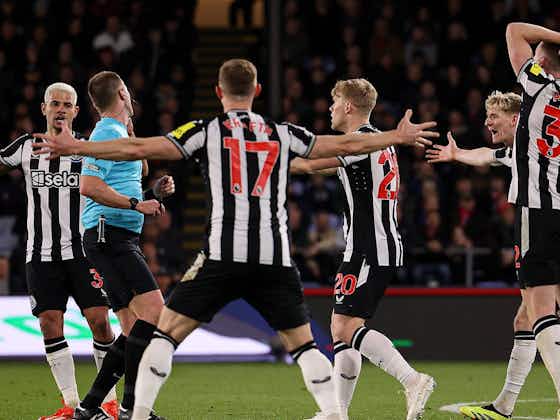 Image de l'article :Was this a penalty? See for yourself in these Crystal Palace 2 Newcastle 0 official highlights
