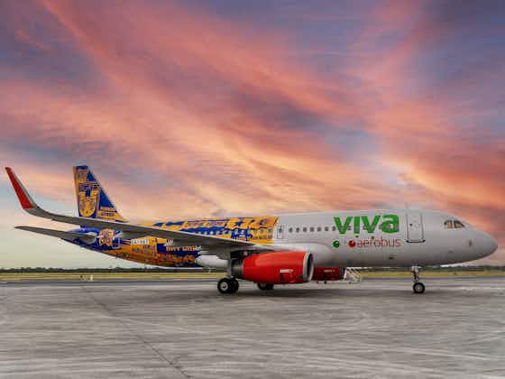 Imagen del artículo:Tigres conquista el cielo de la mano de Viva Aerobus con un avión realmente Incomparable