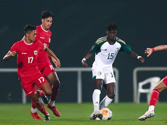 Gambar artikel:Federasi Sepak Bola Arab Saudi Ulas Kemenangan 3-1 atas Timnas Indonesia U-23, Gol Terakhir Terjadi saat Injury Time