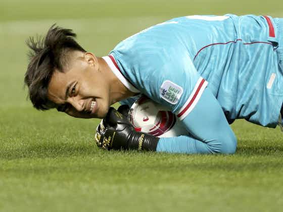 Imagem do artigo:Bintang Timnas Indonesia U-23 Berterima Kasih ke Ernando Ari yang Gagalkan Penalti Australia di Piala Asia U-23: Sangat Luar Biasa