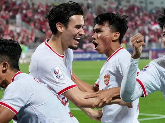 Image de l'article :Menyala! Kumpulan Luapan Kegembiraan Pemain Timnas Indonesia U-23 Usai Lolos ke Semifinal Piala Asia U-23