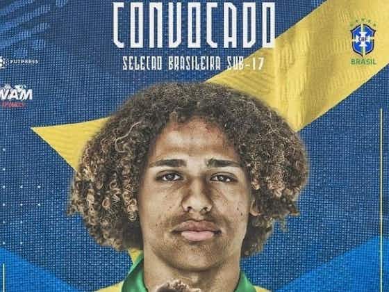 Imagem do artigo:Guilherme Biro, lateral-esquerdo do Corinthians, é convocado para a Seleção Sub-17