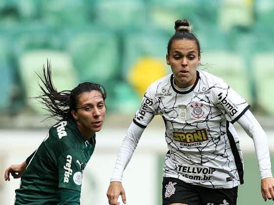 Imagem do artigo:Antes de final, Corinthians empata com o Palmeiras pelo Paulistão Feminino