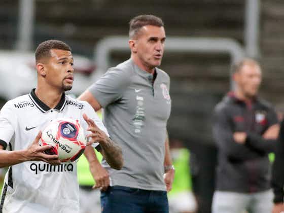 Imagem do artigo:Destaque do Corinthians, João Victor reencontra Vagner Mancini, seu ”pai” no futebol