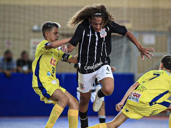 Imagem do artigo:Categorias de base do Corinthians entram em quadra pelo mata-mata do Campeonato Metropolitano de Futsal