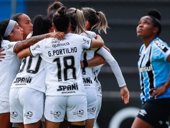 Imagem do artigo:Corinthians Feminino empata com o Grêmio e termina primeira fase do Brasileirão em quarto lugar