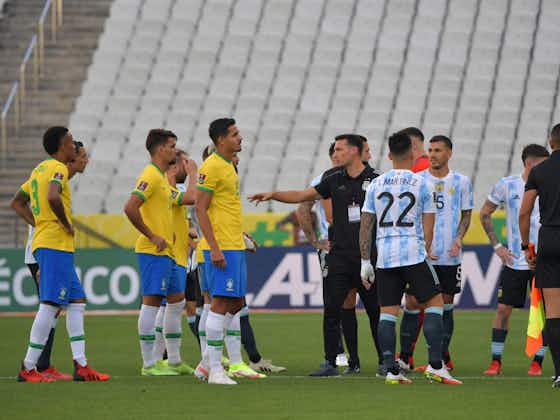 Imagem do artigo:Jogo suspenso entre Brasil e Argentina que seria disputado no estádio do Corinthians é cancelado