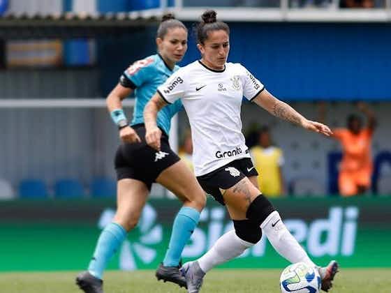 Imagem do artigo:Fernanda explica sensação na estreia com a camisa do Corinthians: “Dá uns arrepios”