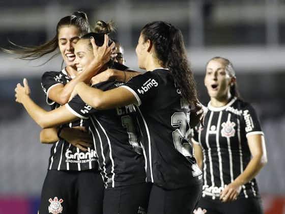Imagen del artículo:Corinthians vence Santos e assume a liderança do Paulistão Feminino