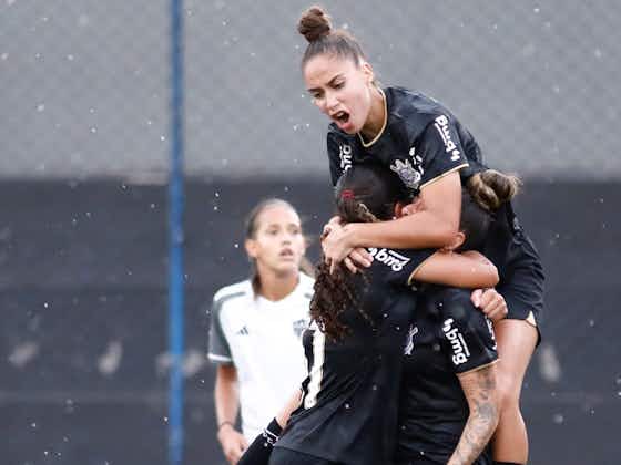 Imagem do artigo:Corinthians só empata com Atlético-MG e precisa vencer última rodada da Copinha Feminina