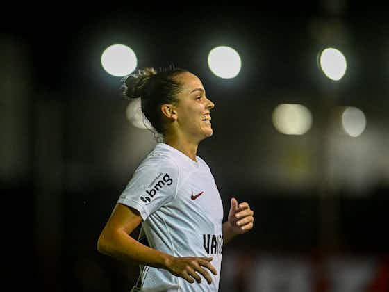 Imagem do artigo:“Sabíamos que ia ser difícil”, diz Gabi Portilho após vitória apertada do Corinthians Feminino