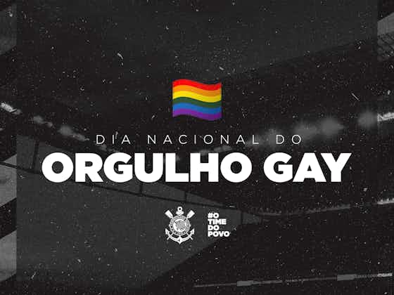Imagem do artigo:Corinthians celebra Dia Nacional do Orgulho Gay nas redes sociais