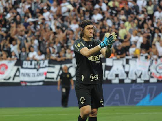 Imagem do artigo:Cássio celebra vitória com gol no fim do jogo: “Estilo Corinthians”