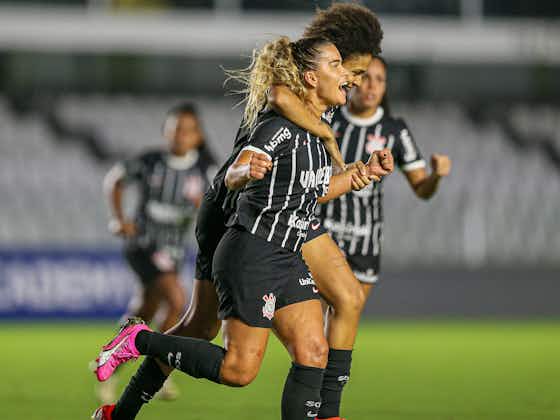Imagem do artigo:Tamires comemora papel em vitória do Corinthians: “Fazer dois gols é sempre especial”