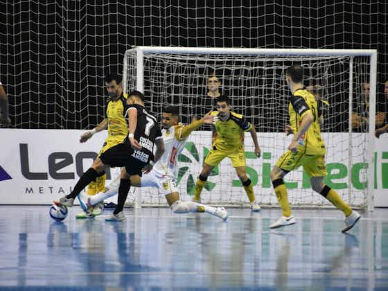 Imagem do artigo:Corinthians Futsal tenta virar o confronto contra o Jaraguá pela Copa do Brasil