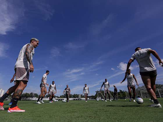 Imagem do artigo:Corinthians inicia treinos para partida contra o Red Bull Bragantino, pelo Campeonato Brasileiro