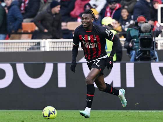 Article image:Manchester City closely monitoring AC Milan forward Rafael Leao with fellow Serie A star mooted