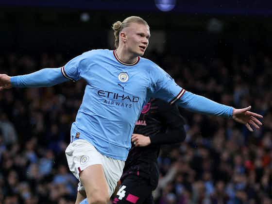 Article image:Erling Haaland returns to Manchester City to continue rehabilitation ahead of Liverpool clash