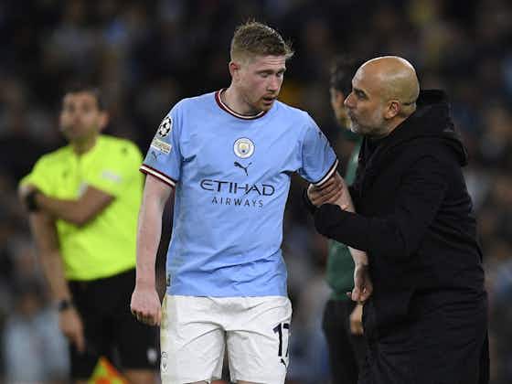 Article image:“He would pull me into his office” – Kevin De Bruyne opens up on ‘feisty exchanges’ with Pep Guardiola