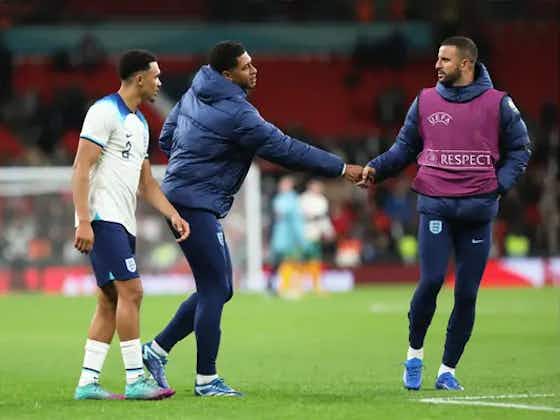Article image:“A quarterback at right-back” – Kyle Walker issues praise for Liverpool and England positional rival