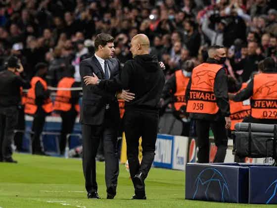 Article image:Pep Guardiola glows with praise for Mauricio Pochettino as Chelsea fan issued with encouraging message
