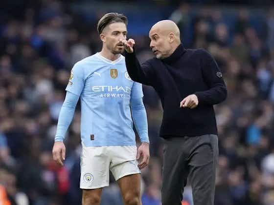 Article image:Pep Guardiola praises return of Jack Grealish but urges improvement in specific area