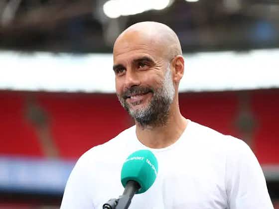 Article image:“I love being at Wembley” – Pep Guardiola reminisces on national stadium successes with Barcelona and Manchester City