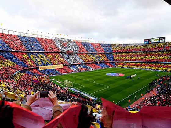 Imagem do artigo:Barcelona quer criar mosaico solidário para o jogo contra o Atlético de Madrid