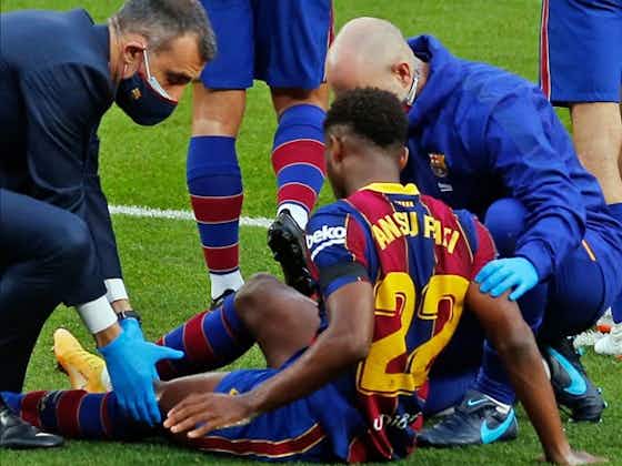 Imagem do artigo:Barcelona | Ansu Fati decide não se submeter a cirurgia