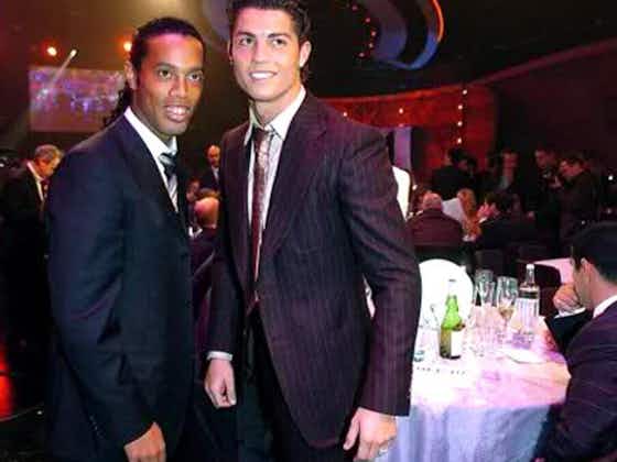 Imagem do artigo:Barcelona não contratou Cristiano Ronaldo por causa de Ronaldinho