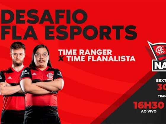 Imagem do artigo:Time Ranger x Time Flanalista: Nação lança desafio para sócios-torcedores com astros do Fla Esports
