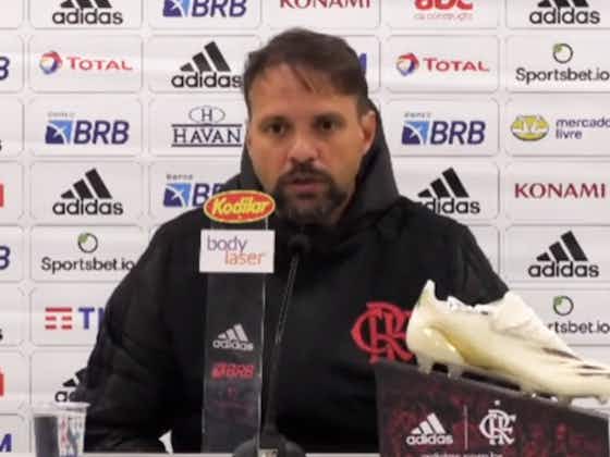 Imagem do artigo:Maurício Souza descarta ter sentido falta de desfalques em vitória do Flamengo: “Controlamos o jogo”