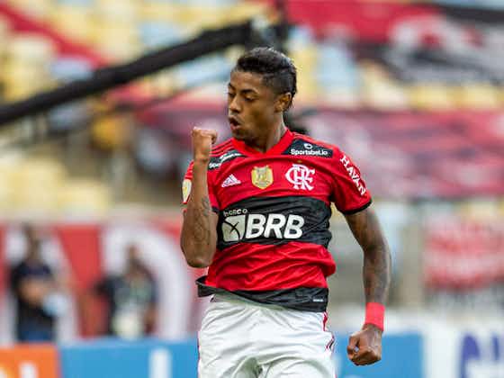 Imagem do artigo:Bruno Henrique marca três vezes, garante vitória e recebe carinho da torcida do Fla nas redes; veja reações
