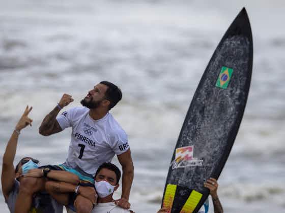 Imagem do artigo:Flamengo manda mensagem para Ítalo Ferreira após conquista da medalha de ouro nas Olimpíadas