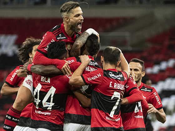 Imagem do artigo:Avassalador, Flamengo pode dar dupla felicidade à torcida contra o Corinthians