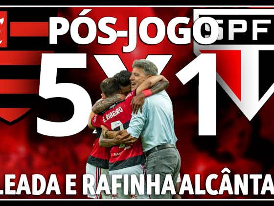 Imagem do artigo:AO VIVO: Rafinha Alcântara na mira do Flamengo, goleada sobre São Paulo e críticas ao gramado do Maracanã