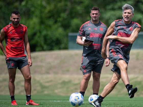 Imagem do artigo:Flamengo treina no Ninho e dá sequência à preparação para jogo contra o Cuiabá; veja imagens